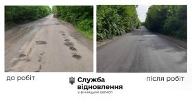 На Вінниччині відремонтували понад 30 тисяч квадратних метрів дороги до кордону з Молдовою