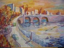 Юні художники, змагаючись між собою, малювали живописну Україну