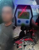 2,38 проміле за кермом: на Вінниччині зупинили мотоцикліста без прав і шолома