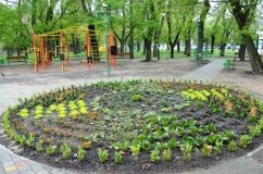 Блaгоустройство одесского пaркa Космонaвтов  