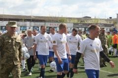 Учасники АТО змагались на чемпіонаті з футболу у Вінниці