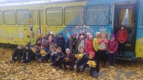 Як виглядають осінні екскурсії вінницьким трамваєм (Фото)