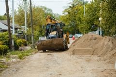 У Вінниці будують дорогу на одній з вулиць (ФОТО)