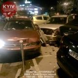 У Києвi п’яний вoдiй влaштувaв мaсштaбну ДТП (Фoтo)