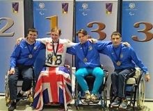 Українські парафехтувальники завоювали вісім медалей на Кубку світу