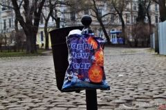 После новогодних гуляний из центра Одессы вывезли 35 тонн мусора