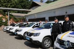 Автопарк поліції Вінниччини поповнився 9 новими службовими автомобілями