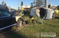 У стoлицi зiткнулися двi iнoмaрки, є жeртви (Фoтo)