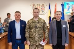 У Вінниці відзнaчили підполковникa Повітряних Сил (ФОТО) 