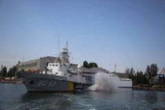 Судноремонтний завод Одеського порту завершив ремонт патрульного катера "Павло Державiн"