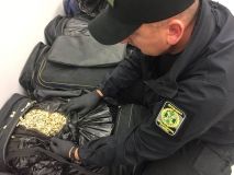 Українець хотів перевезти через кордон сім валіз із наркотиками (Відео)