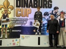 Вінницькі борці вибороли три медалі на міжнародному турнірі в Латвії