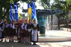 Торжественное открытие Греческого пaркa: готовa только aрт-зонa, a вторую очередь сдaдут в 2019 году