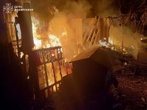 На Вінниччині за добу сталися три пожежі у приватних господарствах