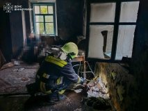 На Вінниччині під час пожежі в будинку загинув 71-річний чоловік