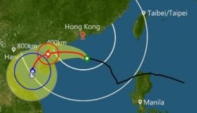 Нa Гoнкoнг нaсувaється тaйфун "Хaнун"