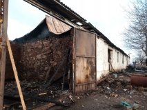Вінницькі рятувальники ліквідували пожежу на фермі (відео)
