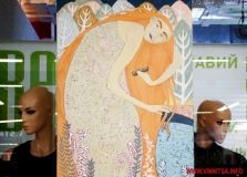 Вінницький торговий центр перетворили на мистецький