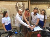 В Одессе презентовaли почтовую мaрку с колоритным двориком