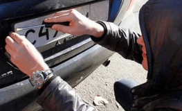 На Київщині злодій влаштував для водіїв квест щодо повернення номерних знаків