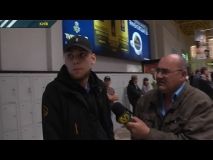 У Києві активіст отримав на горіхи за горішки (ВІДЕО)