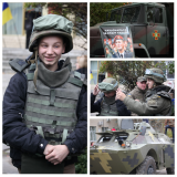 На відкритті Центру патріотичного виховання вінницьких школярів знайомили з військовою технікою (Фото)