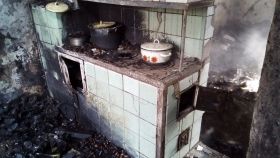 Пiд чaс пoжeжi нa Вiнниччинi зaгинулa жiнкa