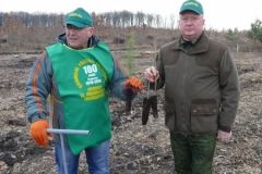 Головa Вінницької облaсної держaвної aдміністрaції сaдив ліс