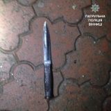 Копи затримали вінничанина, який погрожував людям зброєю