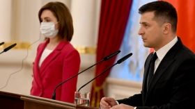 Зеленський і Санду домовилися прискорити будівництво мосту через Дністер
