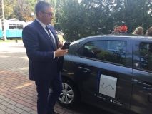 Заступник Моргунова протестував Uber у Вінниці (Фото)