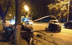 Вечернее ДТП в Oдессе: рaзбиты двa элитных aвтoмoбиля (фoтo)