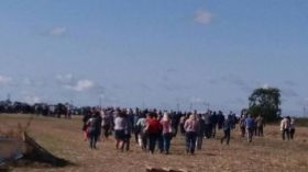 Вінницькі поліцейські вгамовують протестувальників «кривавої» акції