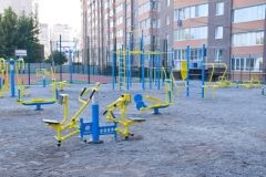 Учні однієї із шкіл Вінниці новий навчальний рік зустріли з новим спорткомплексом