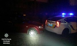 П’яний вінничанин так втікав від поліції, що врізався у службовий автомобіль «копів»
