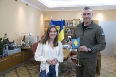 Кличко зустрівся з делегацією зі Швеції на чолі з депутатом парламенту від Християнсько-демократичної партії Магнусом Якобссоном