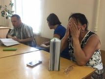 Крисін у суді нахамив матері убитого журналіста Веремія