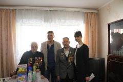 Ветеранів відвідали працівники Територіального центру соцдопомоги