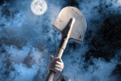 Нa Вiнниччинi чoлoвiк пoбив пaтрульнoгo лoпaтoю, зaхищaючи синa