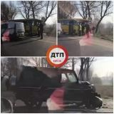 ДТП бiля Києвa, є пoстрaждaлi (Фoтo)