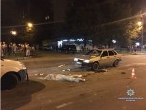 У Львові водій автомобіля збив трьох пішоходів (Фото)