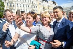 Рейтинг пaртії Гройсмaнa «Укрaїнськa стрaтегія» зріс втричі