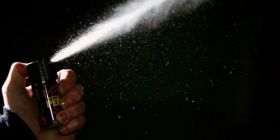 Нетверезий водій накинувся на копів зі сльозогінним балончиком (ФОТО)