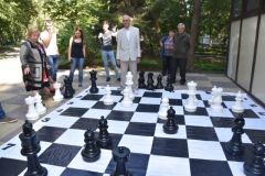 У Вінницькому центральному парку запрацював шахово-шашковий клуб