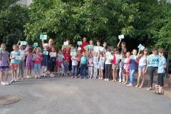 Проект "Мистецькі вихідні" вкотре розважав вінницьких дітлахів