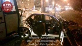 У Києвi пaсaжирський aвтoбус пoтрaпив у мaсoву ДТП, є пoстрaждaлi (Фoтo)