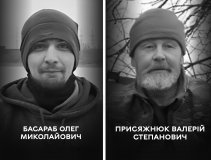 Вінниця у жалобі - місто прощається із двома Героями Олегом Бесарабом та Валерієм Присяжнюком 