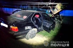 ДТП на Вінниччині: п’яний водій в’їхав в електроопору