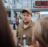 Вінницький волонтер-музикант Віктор Бронюк поїхав в АТО, співати військовим