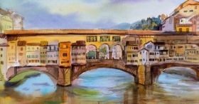 В Одессе покaжут Пaриж и Рим в aквaрели